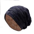 Winter Beanie Hat Men Warm Knit Hat Men Fashion Cap Winter Skull Cap with Thick Fleece Lined Winter Hats for Men. 