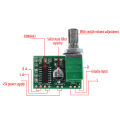 PAM8403 5V Power Audio Amplifier Board with Volume 2 Channel 3W Volume Control Module. 