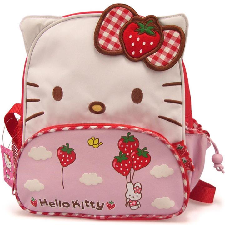 Anime Hello Kitty School Bags Backpacks Hello Kitty Kids Bags Big Capacity Travel Bag Teenagers SchoolBag Girls Boys Rucksacks