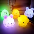 Cartoon night light, children's luminous toys, stalls, night markets, stalls, rings, kindergartens, small commodities wholesale. 