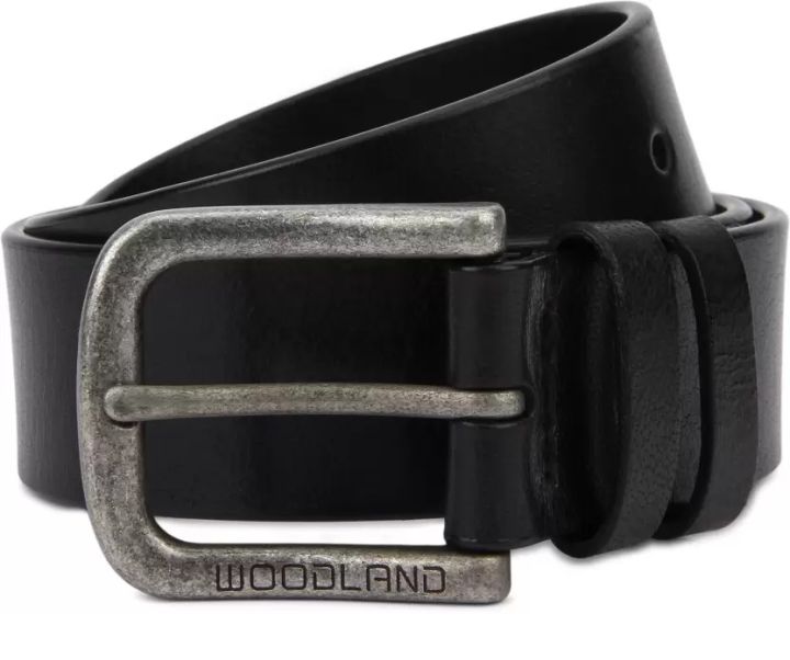 Woodland Leather Belt - BT 659004 Black