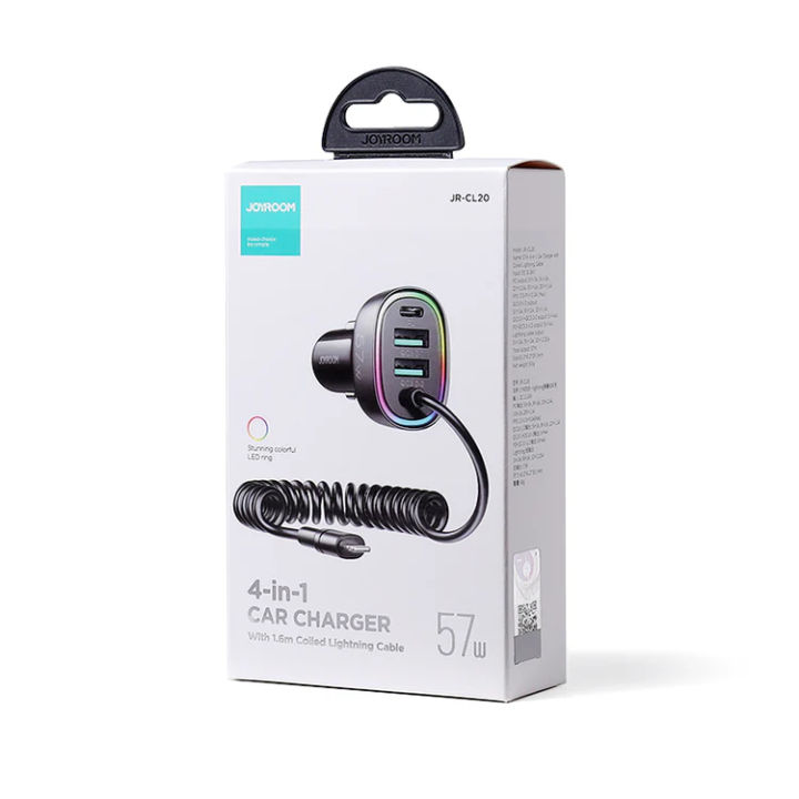 JOYROOM%20JR-CL20%204-in-1%2057W%20Wired%20Car%20Charger%20(Lightning)%20-%20Image%205
