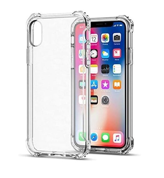 Apple IPhone XS Flexible Clear Transparent Soft TPU Back Case Cover apple-iphone-xs-flexible-clear-transparent-soft-tpu-back-case-cover