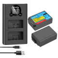 New 7.6V 2000mAh EN-EL25 Rechargeable Camera Battery For Nikon Z50 Z30 ZFC Camera ENEL25 MH-32 or LED dual Channel Charger. 