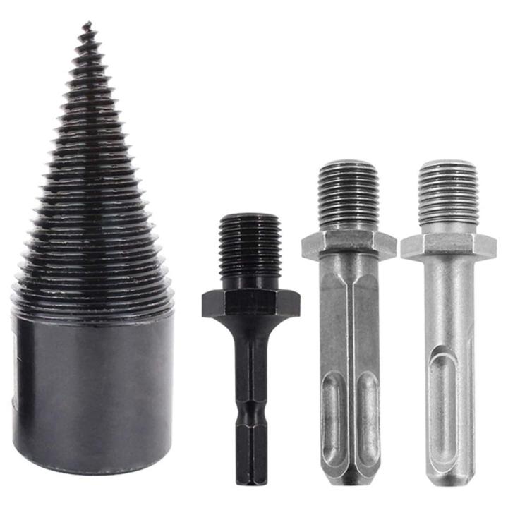 Removable Firewood Log Splitter Drill Bit, Wood Drilling Tools | Daraz ...