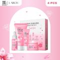 Laikou Japan Sakura Whitening Skin Care-4Pcs Set by Laiba Skin Care and Cosmetics Wholesale. 