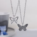 Vintage Hollow Butterfly Pendant Necklace for Women Design Trendy Neck Jewellery. 