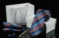Men's Formal & Casual Polyester Silk Neck Tie 4 Item Set Box For Fashionable Outlook. 