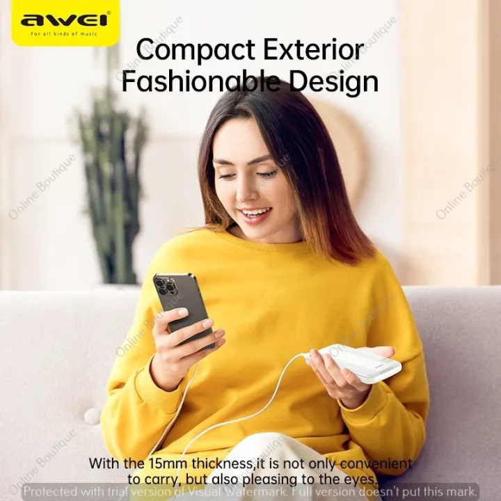 Awei%20P20K%2010000mAh%20Powerbank%202.4A%20Slim%20PowerBank%20Dual%20Output%20-%20Image%203