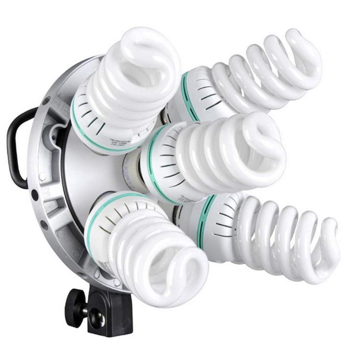 Godox%20TL-5%20%205in1%20Bulb%20Head%20Multi-Holder%20Tricolor+Light%20Stand+softbox%2060*60cm%20Camera%20Photography%20Lighting%20-%20Image%206