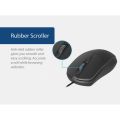 AOC MS121 WIRED USB OPTICAL SENSOR GAMING MOUSE WITH FINE SURFACE & RUBBER SCROLLER – 1200 DPI. 