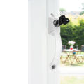 Universal Window Handle Inline Lock Handle Pull Locking Window Catch Home Safety White/ Black. 