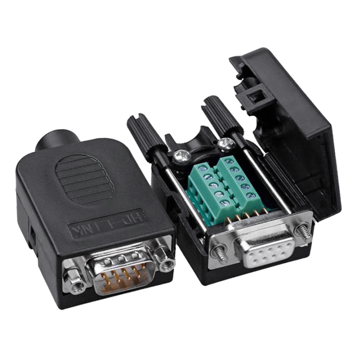 4PCS%20DB9%20Female%20Breakout%20Connector,DB9%20Solderless%20-%20Image%203