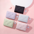 SeaGloca New Korean Fashion Love Print PU Short Trifold Wallet For Woman No 1624. 