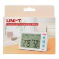 UNI-T A13T Indoor Outdoor Temperature Humidity Meter LED Digital Hygrometer with Temperature / Humidity / Calendar / Alarm Clock A13T - Kings Trading.