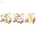 Wooden Bead Maze Toy Animals Math Ages 3+ for Kids Boy Girl Gift Wooden Educational Circle Toy.
