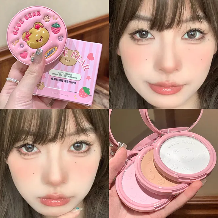 Gege%20bear%20Sheer%20Setting%20Powder%20Oil%20Control%20Long-Lasting%20Coverage%20Blend%20Dry%20Oil%20Skin%20Brightening%20Face%20Powder%20-%20Image%203