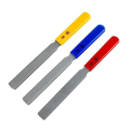 3 PCS Conical Guitar Nut File Nut Slot File Set Double Edge Wire File Metal+Plastic.