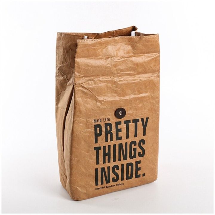 Thermal%20Cooler%20Insulated%20Kraft%20Foldable%20Reusable%20Leakproof%20paper%20Breakfast%20Bento%20Bag%20Container%20Portable%20Large%20Capacity%20Kid%20Women%20-%20Image%204