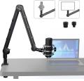 VIJIM LS25 Camera Desk Mount, Flexible Overhead Webcam Stand with Boom Arm.