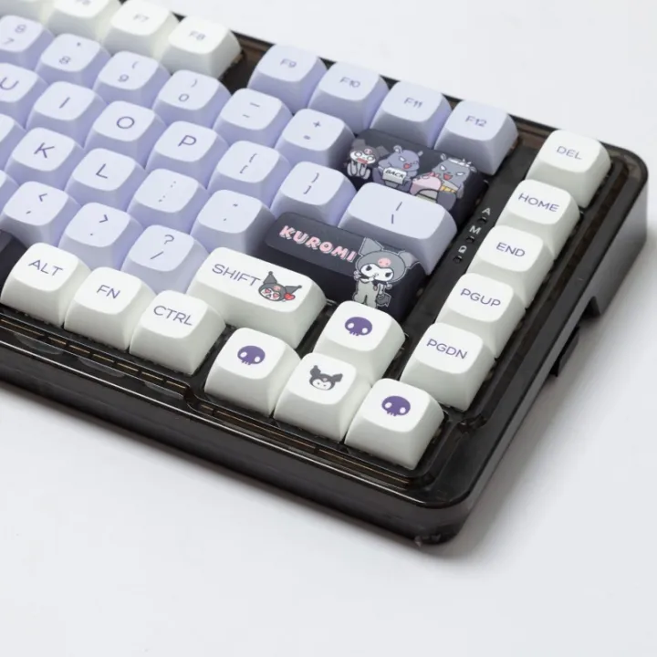 Sanrio%20Anime%20Kawaii%20Kuromi%20Keycaps%20Cartoon%20Style%20Mechanical%20Keyboard%20Key%20Caps%20Cute%20PBT%20Key%20Caps%20Keyboard%20Accessories%20-%20Image%203