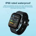 LAXASFIT Smartwatch Bluetooth Voice Call Heart Rate Monitor Waterproof Smart Watch IOS Android Men Gift Sports Watch.