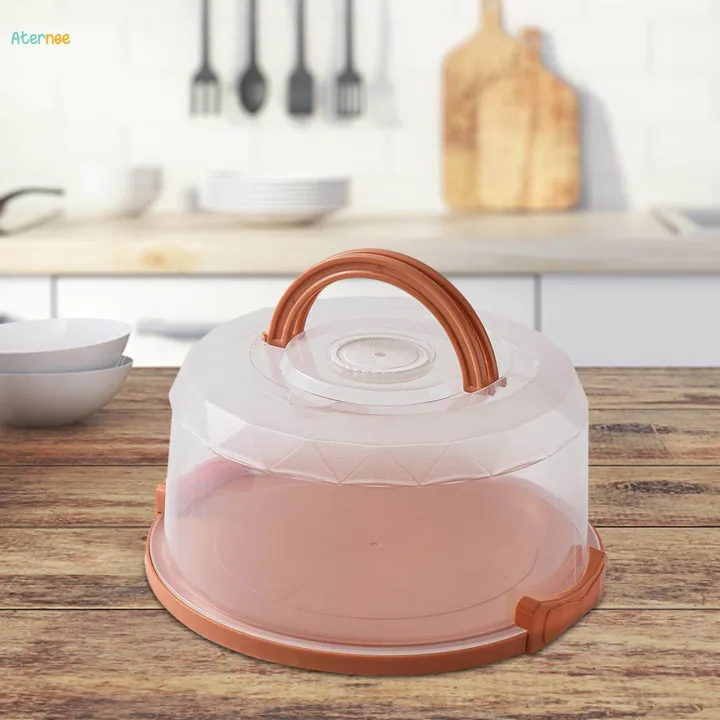 8inch%20Portable%20Cake%20Carrier%20Cupcake%20Container%20for%20Cookies%20Dishes%20Picnic%20-%20Image%208