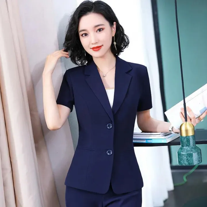 2022Summer%20New%20Business%20Suit%20Female%20Fashionable%20Suit%20Student%20Interview%20Hotel%20Work%20Clothes%20-%20Image%203