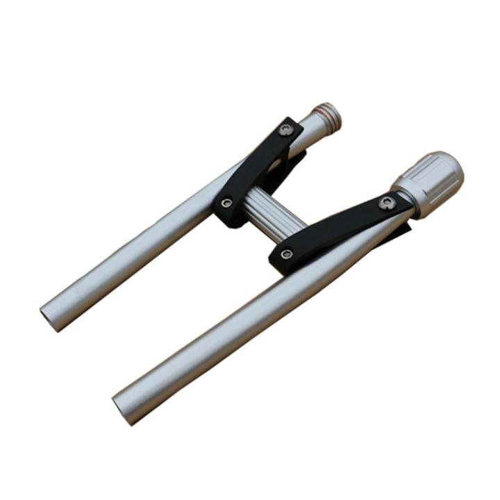 Durable Aluminum Alloy Folding Handlebar Folding Bike Bicycle Handlebar Cycling Parts Horizontal Bar Bicycle Folding Electric Bicycle Folding Handlebar