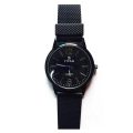 Inspried bye Analog Leather Watch For Men - Blue. 