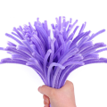100Pcs Chenille Stems Pipe Cleaners Rods Kids Craft Toy Fuzzy Wire Chenille Stems Twist Wire for DIY Flower Mix Rainbow Toy. 