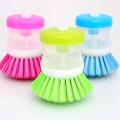 Kitchen Cleaning Dish Brush Scrubber Hydraulic Pressure Cleaner. 