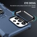 lthmy for iPhone X / iPhone XS Dual Layer Rugged Anti-Slip Shockproof Case Cover with Ring Stand. 