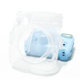 For Instax Mini 11 Photo Bag Transparent Storage Case Crystal Case Strap Sticker Three Piece Set. 