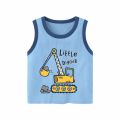 Children's Vest Summer Pure Cotton Sleeveless Waistcoat Boy Little Child Baby Baby Thin Breathable Little Children's Clothing Summer.