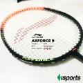 Malaysia Imported Li-Ling AxForce 9 Unstrung Badminton Smash Racket- iSports. 