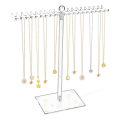Acrylic Necklace Organizer, Clear Necklace Holder Stand. 