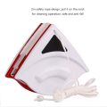 yunyu Double-sided window cleaner, triangular design with 2 m safety rope, no dead angle, large magnetic force for 15-24 mm glass thickness, glass wiper magnetic. 