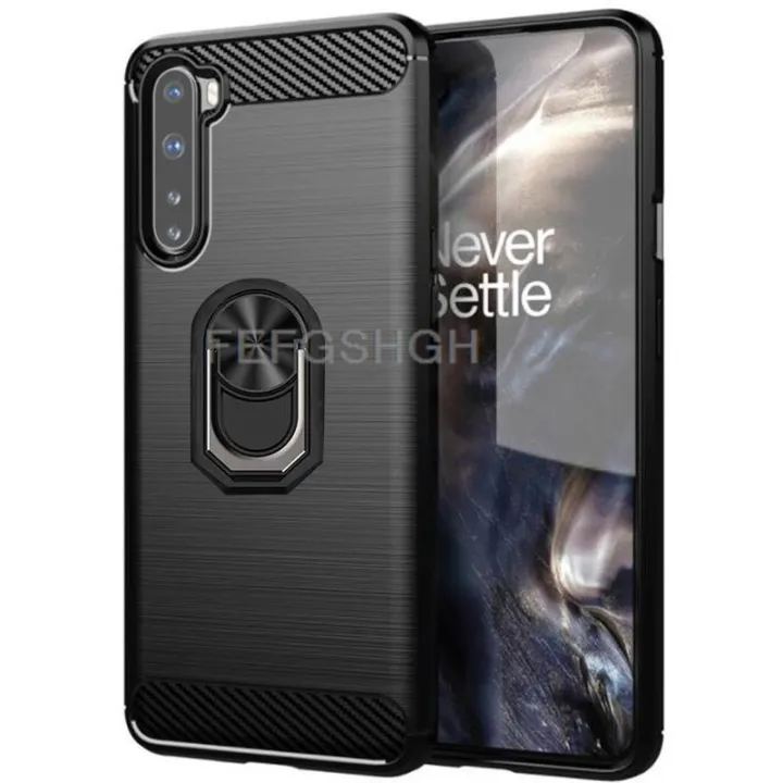 Capa%20For%20OnePlus%20Nord%208%20Pro%20NORD%206.44%20inch%20Brushed%20Carbon%20Fiber%20Soft%20Silicone%20Case%20For%20AC2001%20AC2003%20Magnetic%20Ring%20Stand%20Cover%20-%20Image%203