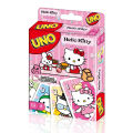 Mattel Games UNO Hello Kitty Card Game for Family Night Featuring Tv Show Themed Graphics and a Special Rule for 2-10 Players. 