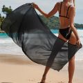 Womens Beach Long Short Short Skirt Sarong Swimsuit Coverups Summer Bikini Wrap Sheer Scarf for Swimwear Cover-ups. 