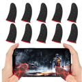 5 Pair(10 Pcs) Mobile Finger Sleeve/Press Trigger Game Controller Sweatproof Gloves for Mobile Gaming / Finger Sleeves. 