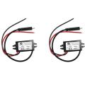2X Szwengao 12V 24V to 5V 3A Step Down DC DC Converter Regulator 12 Volt to 5 Volt 15W Buck Power Supply.
