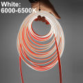 DC 12V 24V COB LED Strip IP68 Waterproof 320Leds/m High Density CRI Ra90 Flexible COB Linear Light Bar Warm/Natural White Light. 