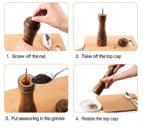 KONCO%20Wood%20Salt%20and%20Pepper%20%20Wooden%20Spice%20&%20Pepper%20Grinders,%20Manual%20Mills%20with%20Adjustable%20Ceramic%20Kitchen%20Tool%20-%20Image%203