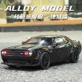 1:32 Dodge Challenger Hellcat SRT Die-Cast Vehicles Alloy Model Car Toys For Gift Collection.
