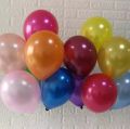 Multi colour balloon 100pc/metal balloon 100pc/medium size balloon-100pc/party balloon 100pc multi colour. 