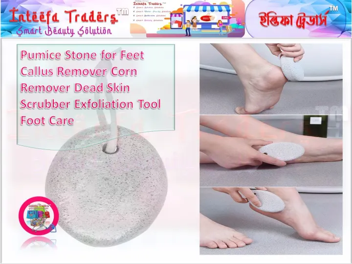 Pumice%20Stone%20for%20Feet%20Callus%20Remover%20Corn%20Remover%20Dead%20Skin%20Scrubber%20Exfoliation%20Tool%20Foot%20Care%20(White)%20-%20Image%204