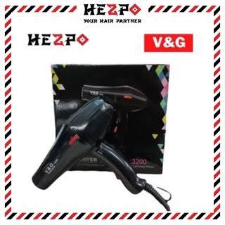 V&G 3100/3200  Professional High Speed Hair Dryer (Black)