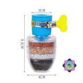 Kitchen Tap Water Purifier Good Quality  Home Activated Carbon Multilayer Water Filter. 